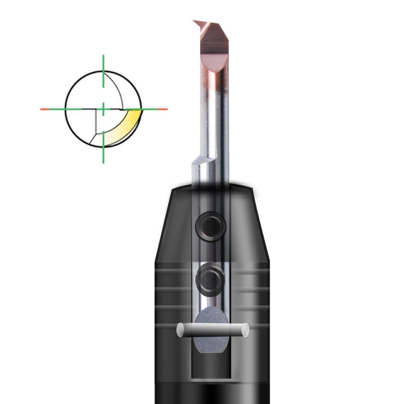 Wolfraam microboorgereedschap, intern draaistool voor CNC-micro draaibank