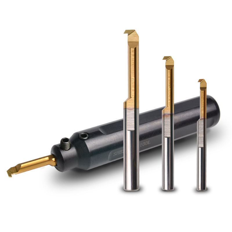 Inner Hole Solid Carbide Boring Tools, Mini Lathe Reverse Boring Bar D4 D5