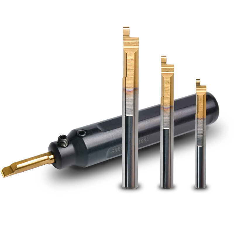 CNC Inner Hole Face Grooving Boring Bar Small Diameter Voor Mini Turing Machine