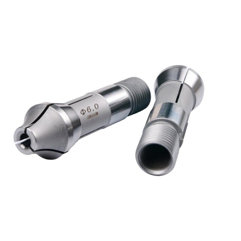 Op maat gemaakte Zwitserse draaibankkolletten met afgekapte lange neusgids Bush Round Bore Carbide Lined