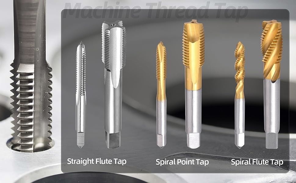 High Speed Steel HSS-draadkraan met metrische imperial draadtype