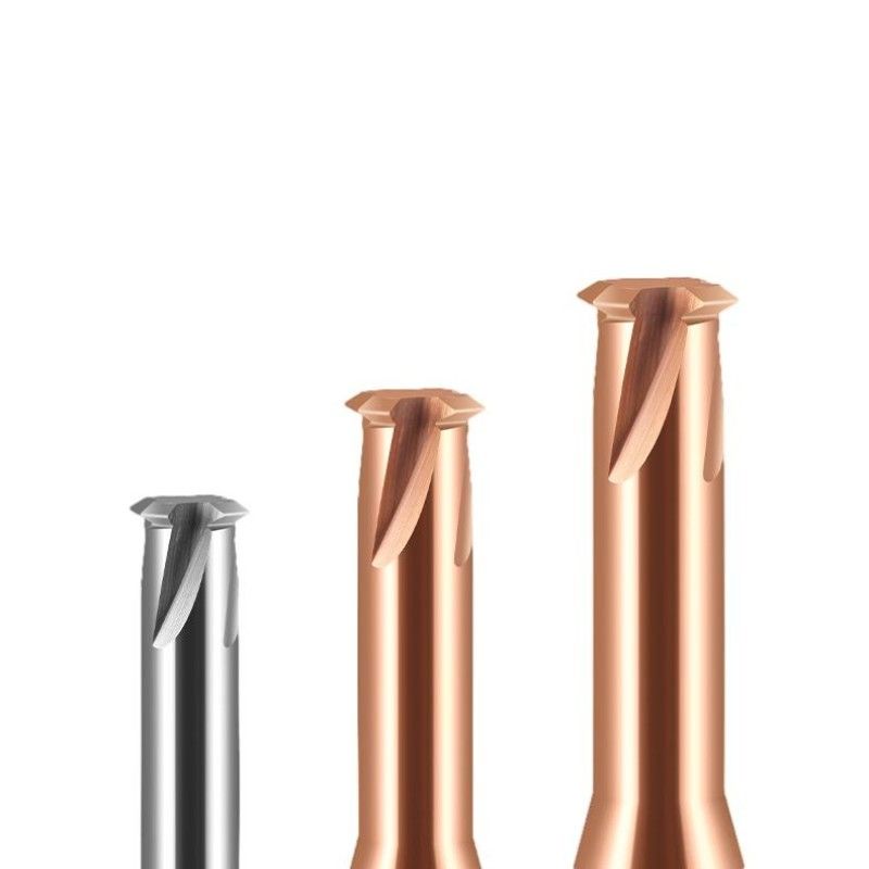 CNC enkel tand draadwerk eindmolen solide carbide 4 fluitten voor gietijzer