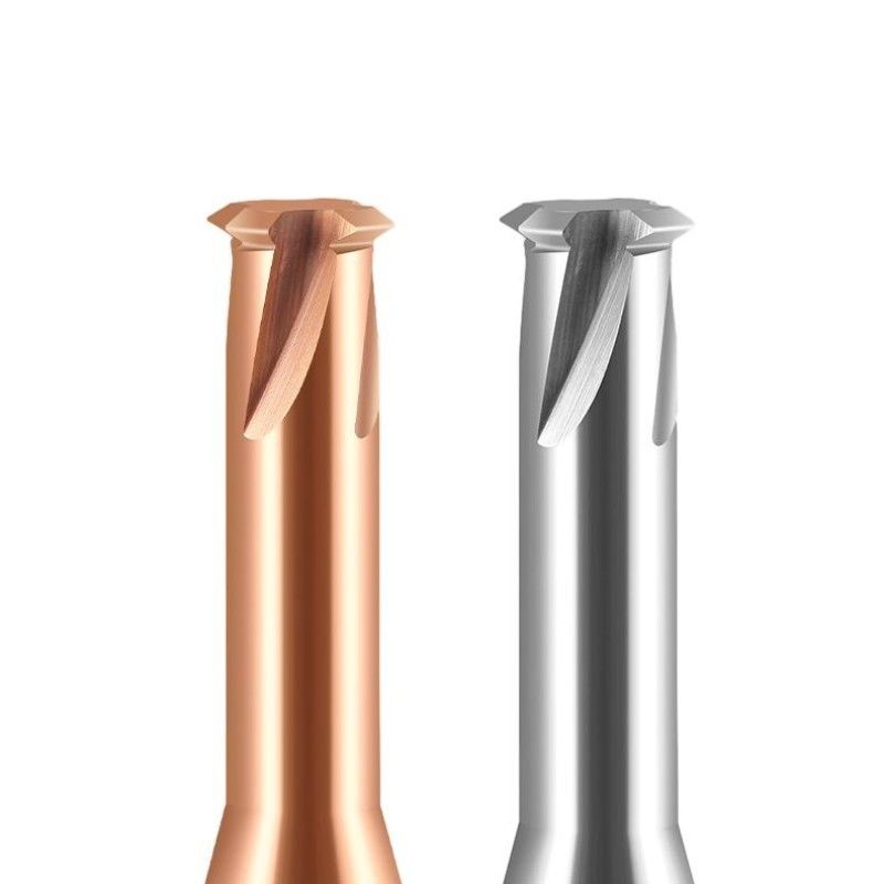 CNC enkel tand draadwerk eindmolen solide carbide 4 fluitten voor gietijzer