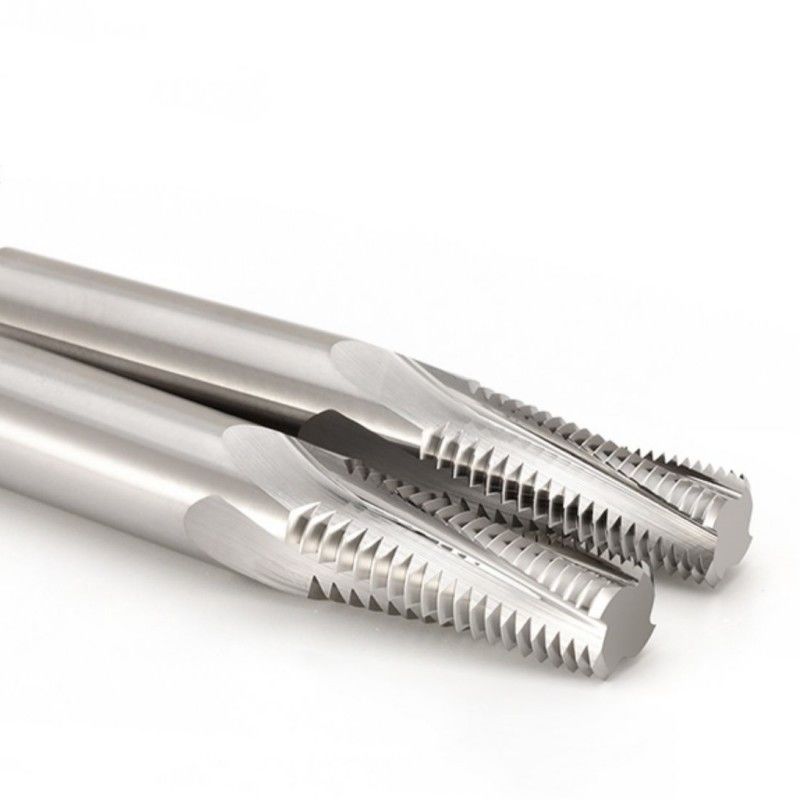 3/8 Carbide draad freesmachine BSPT RC 55 graden met brons Nano Coating