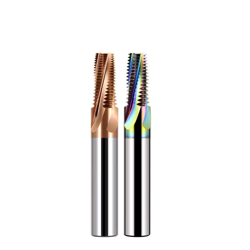 3/8 Carbide draad freesmachine BSPT RC 55 graden met brons Nano Coating