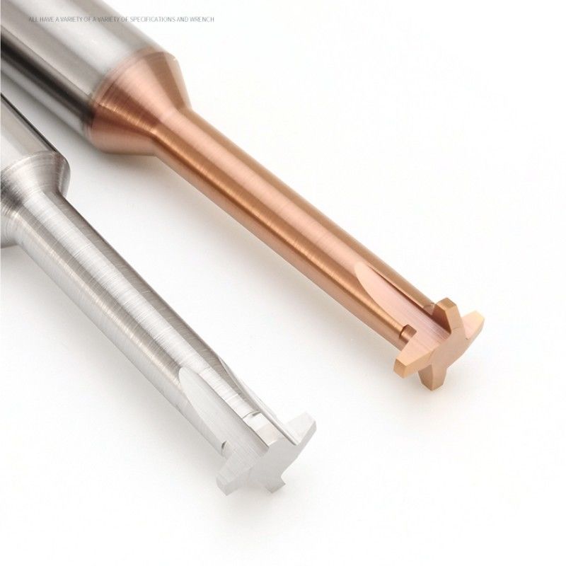 30 graden trapeziumdraad freesmachine ACME Tr Solid Carbide T-type enkel tand