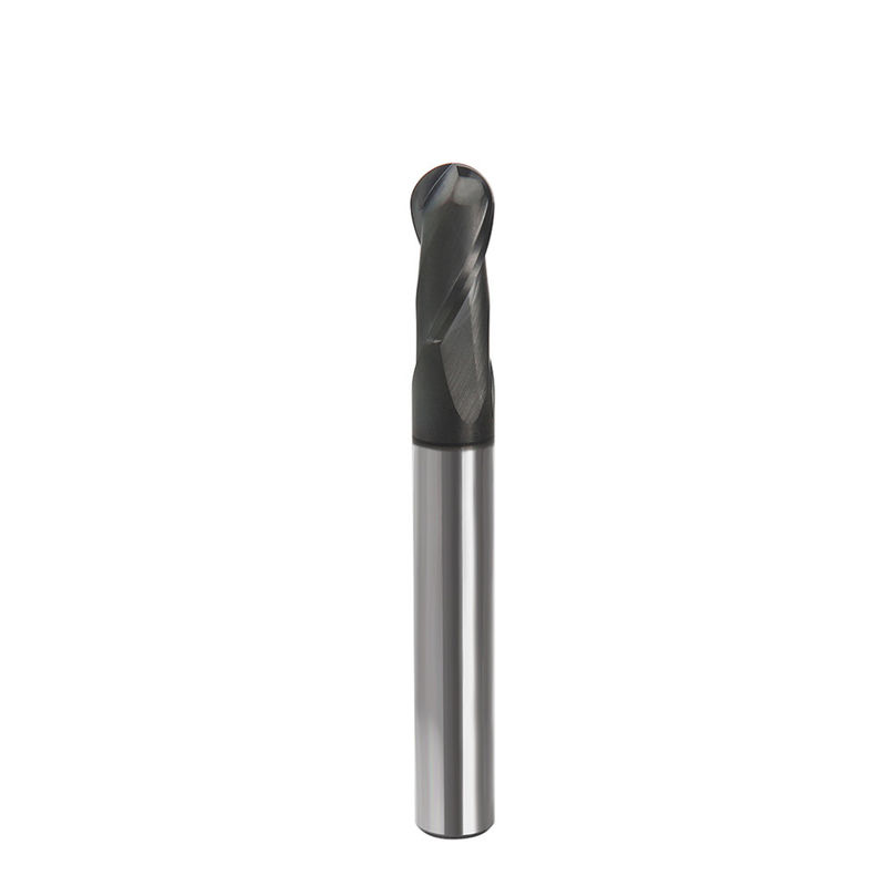 Hoogwaardige solide carbide eindmolens HRC55 Zwarte kleurcoating voor staal