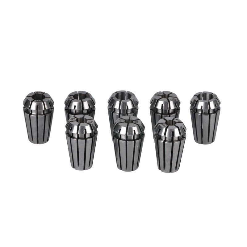Zwarte oxide ER11 Spring Collet Chuck voor CNC freesmachine 1.0mm-7.0mm