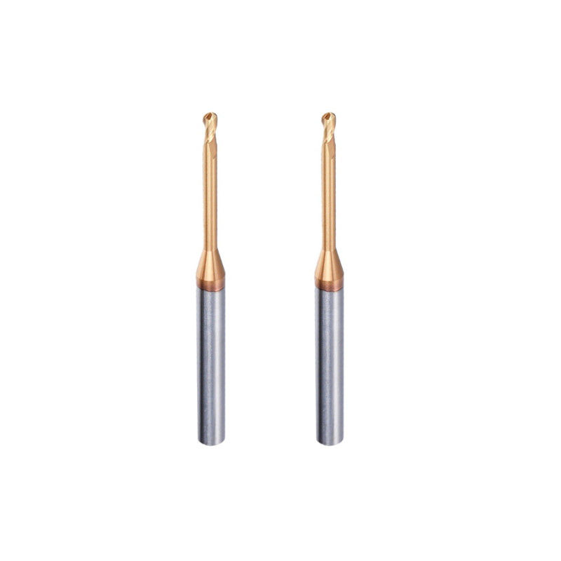 Micro Deep Groove Long Neck Milling Cutter, 0, 1 mm hoekstraal Eindmolen