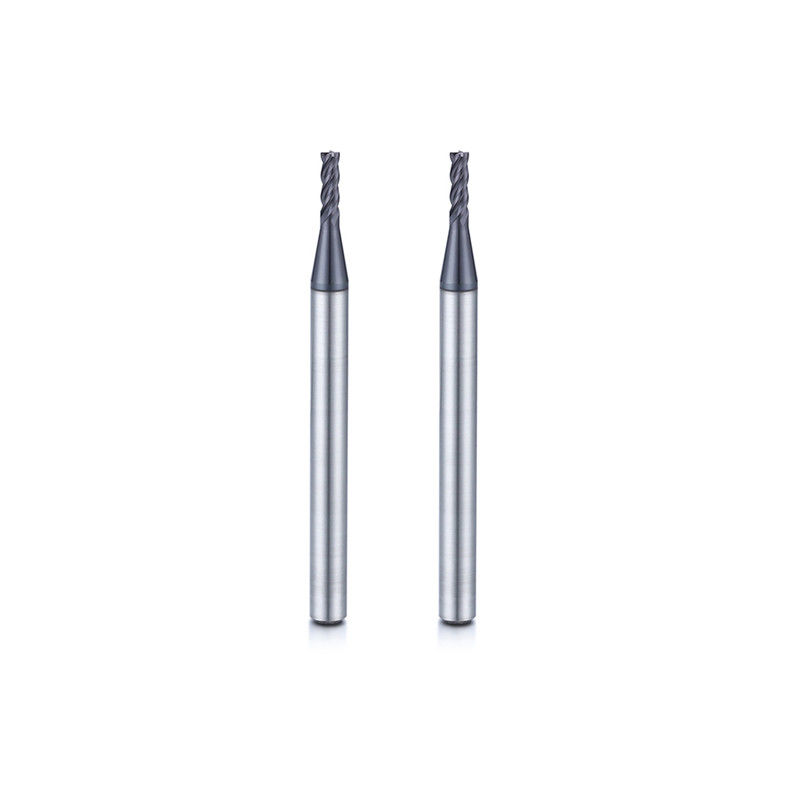 Aluminium lange hals micro-diameter eindmolen met een hoekradius van 0,1 mm