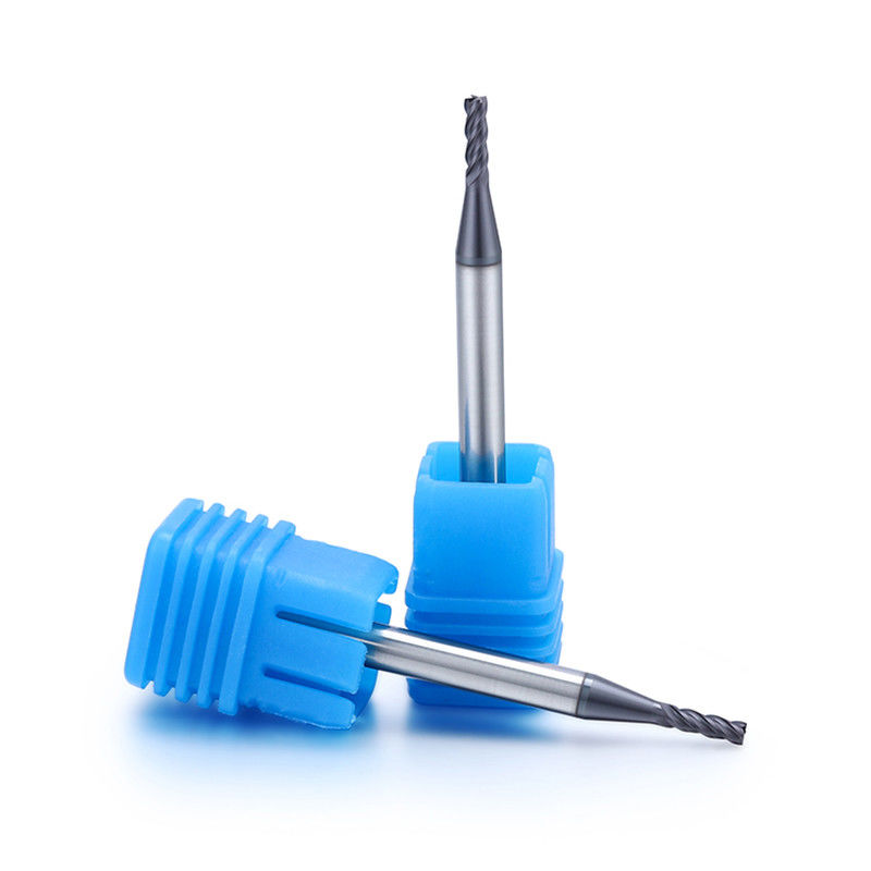 Aluminium lange hals micro-diameter eindmolen met een hoekradius van 0,1 mm