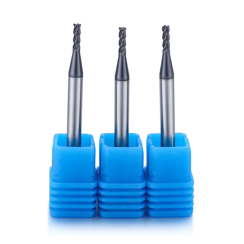 Aluminium lange hals micro-diameter eindmolen met een hoekradius van 0,1 mm