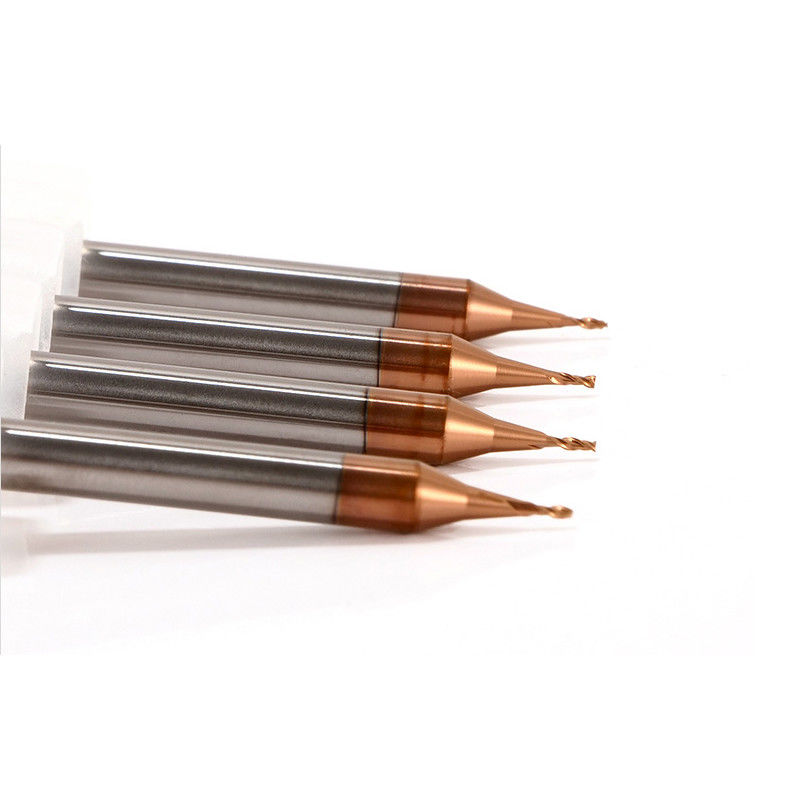 3 mm schank Micro-diameter eindmolen met 0,1 mm hoekradius 50 mm totale lengte