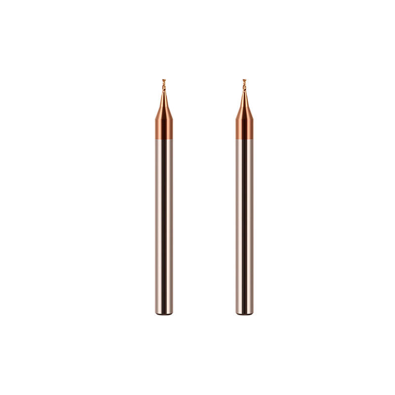 3 mm schank Micro-diameter eindmolen met 0,1 mm hoekradius 50 mm totale lengte