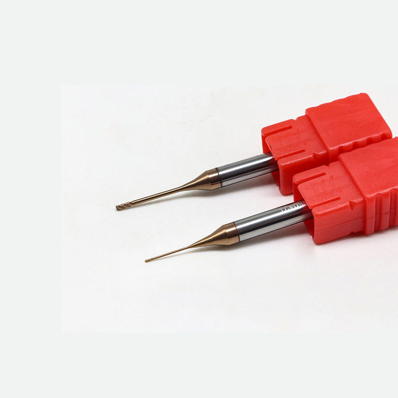 Tungsten Micro Diameter Eindmolen Met 0,2 mm Snijrand 2,5 mm Fluit Lengte