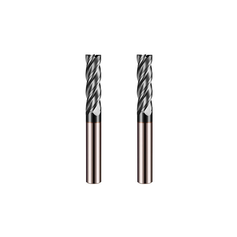Solid Carbide Micro Diameter End Mill 4 Flutes HRC 58 Grade Voor freeswerktuigen