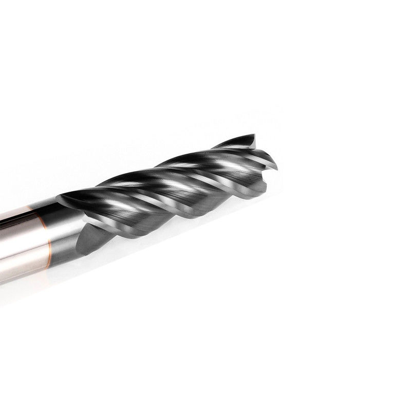 Solid Carbide Micro Diameter End Mill 4 Flutes HRC 58 Grade Voor freeswerktuigen