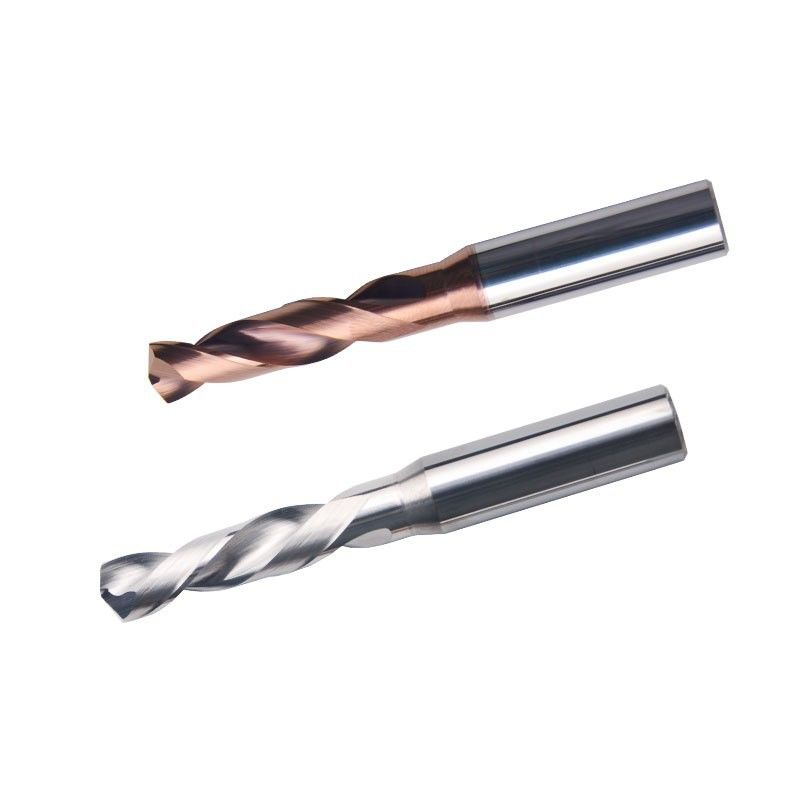 Rechte fluitcarbideboor Hoge precisie-stapboor 3XD / 5XD Volhardmetalen snijboor