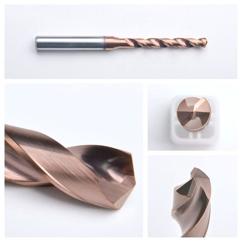 5XD Round Shank solide carbide boormachines fabriek directe verkoop stapsboormachines voor staal en ijzer