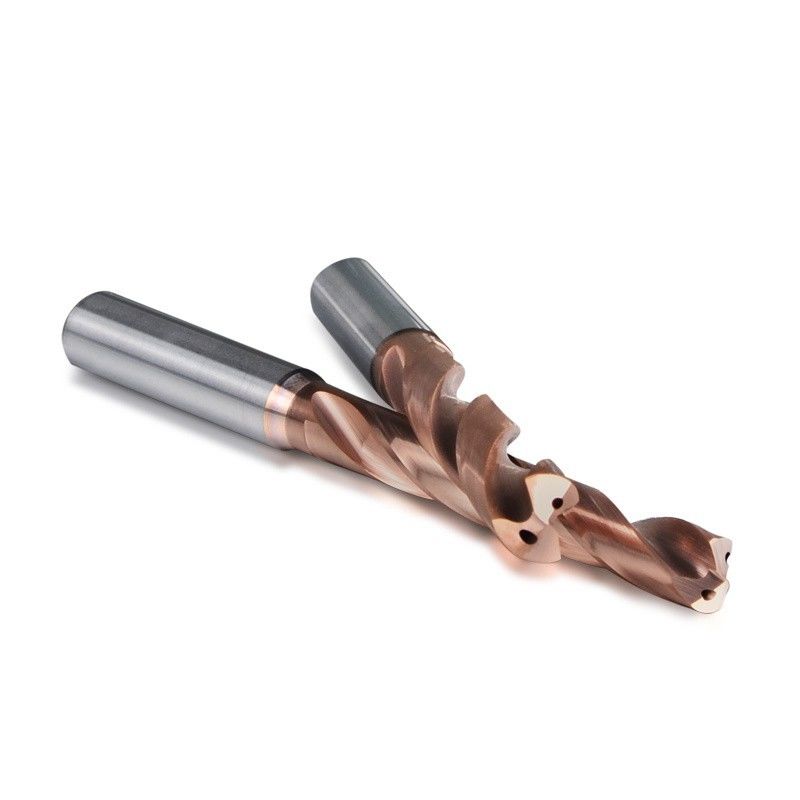 Innerlijke koelmiddelgat Carbide boor Inzicht Snijgereedschappen DIN 3XD Stapboor voor roestvrij staal