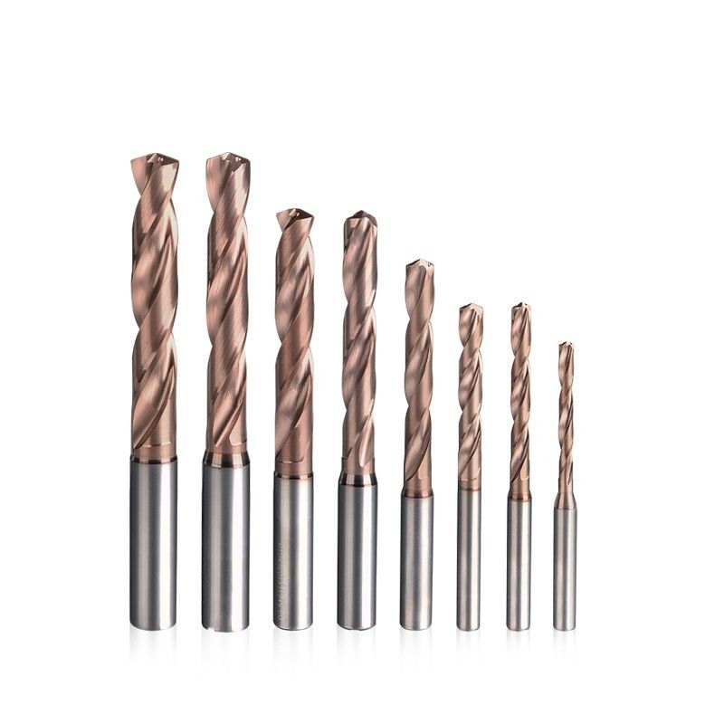 Innerlijke koelmiddelgat Carbide boor Inzicht Snijgereedschappen DIN 3XD Stapboor voor roestvrij staal