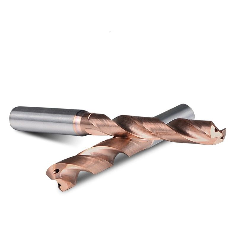 Innerlijke koelmiddelgat Carbide boor Inzicht Snijgereedschappen DIN 3XD Stapboor voor roestvrij staal