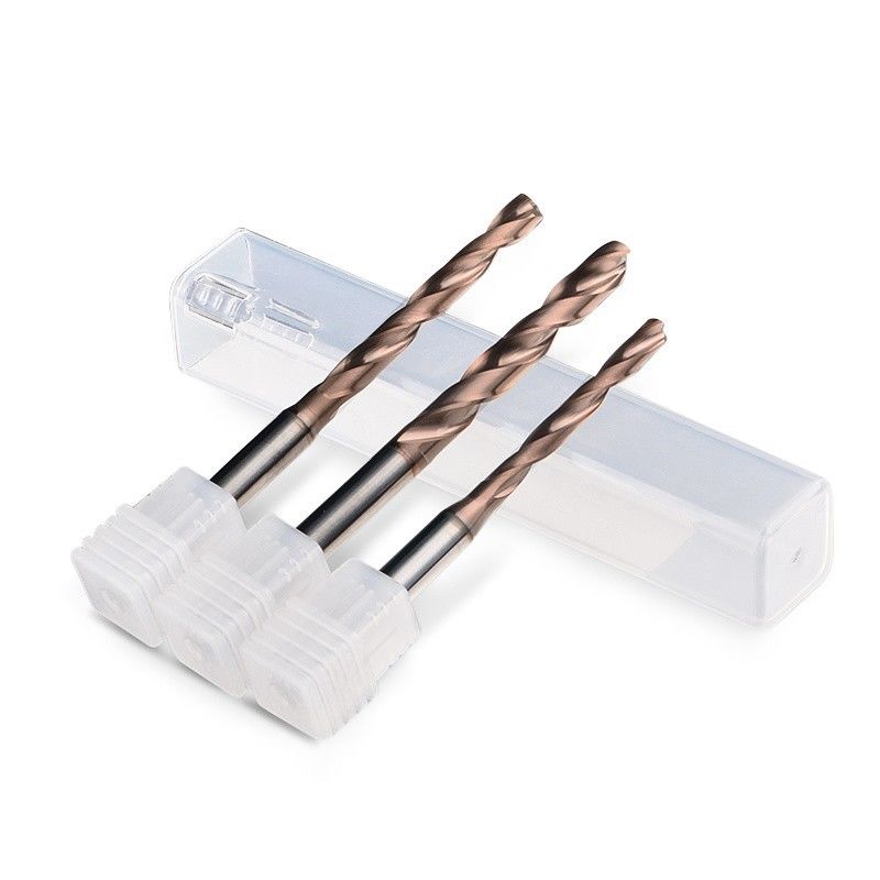 Din Standard Inner-Coolant 5xd Stap 0.1mm Boorcarbide spiraal fluit split boor